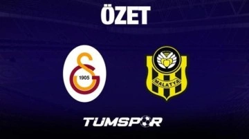 MAÇ ÖZETİ | Galatasaray 2-0 Yeni Malatyaspor (GS Malatya Goller, Asistler)