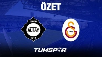 MAÇ ÖZETİ İZLE | Altay 0-1 Galatasaray (Kerem Aktürkoğlu Gol)