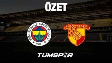 MAÇ ÖZETİ İZLE | Fenerbahçe 2-0 Göztepe (FB Serdar Dursun ve Arda Güler Golü)