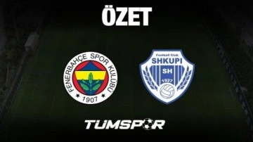 MAÇ ÖZETİ İZLE | Fenerbahçe 2-2 Shkupi (Goller, Lincoln Henrique, Muhammed Gümüşkaya)