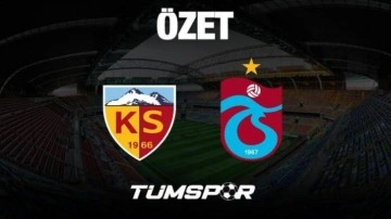 MAÇ ÖZETİ İZLE | Kayserispor 4-2 Trabzonspor (Goller, A Spor, Penaltı)