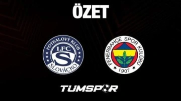 MAÇ ÖZETİ İZLE | Slovacko 1-1 Fenerbahçe (Goller, Asistler)