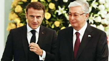 Macron, Orta Asya turuna çıktı: Hedefinde uranyum var