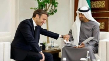 Macron&rsquo;dan BAE&rsquo;ye taziye ziyareti