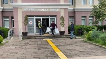 Maden kazasında toplanan deliller adliyeye getirildi