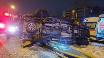 Malatya&rsquo;da feci kaza: 1&rsquo;i ağır 2 yaralı