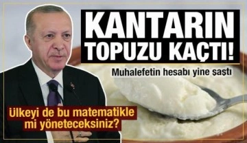 Manda yoğurduyla muhalefet yapılmaz! Kantarın topuzu kaçtı