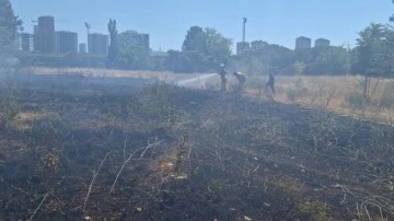 Marmara Üniversitesi'nde yangın: Büyümeden söndürüldü!