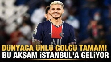 Mauro Icardi bu akşam İstanbul'a geliyor!