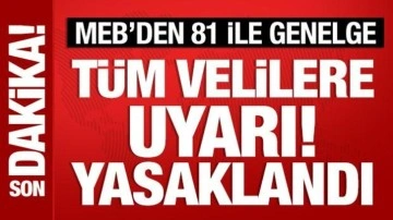 MEB'den 81 ile genelge: Kayıt ücreti alınmayacak!