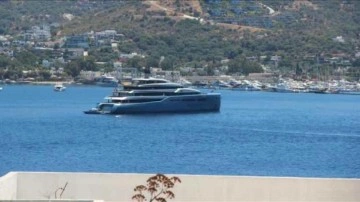 Mega yat "Aviva" Bodrum'da