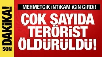 Mehmetçik vurdu! Çok sayıda terörist öldürüldü! Bakanlıktan açıklama