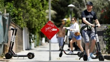 Melbourne'de scooter yasağı