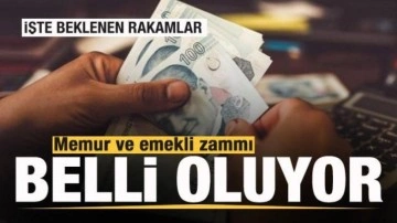 Memur ve emekli zammı belli oluyor! İşte beklenen rakamlar