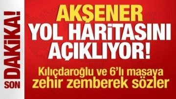 Meral Akşener yol haritasını açıklıyor! Kılıçdaroğlu'na beklenmedik mesaj