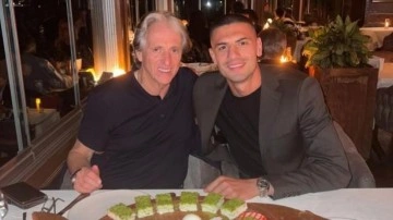 Merih Demiral ve Jorge Jesus bir araya geldi