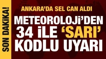 Meteoroloji'den 34 il için 'Sarı kodlu' uyarı