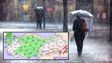 Meteoroloji'den çok sayıda ile kuvvetli yağış uyarısı