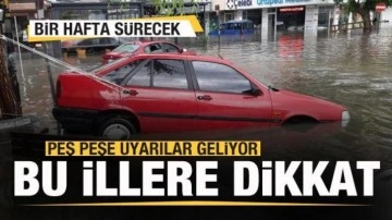 Meteorolojiden peş peşe uyarılar! Bu illere dikkat!