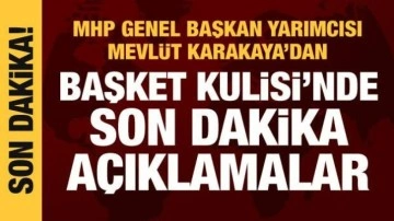 MHP Genel Başkan Yardımcısı Mevlüt Karakaya Başkent Kulisi'nde