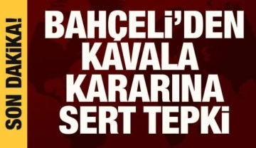 MHP Genel Başkanı Bahçeli'den Avrupa Konseyi'nin Kavala kararına tepki