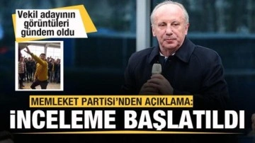 Milletvekili adayının görüntüleri gündem oldu! Memleket Partisi inceleme başlattı