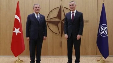 Milli Savunma Bakanı Akar, NATO Genel Sekreteri Stoltenberg ile görüştü