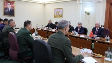 Milli Savunma Bakanı Yaşar Güler Türkmenistan'da