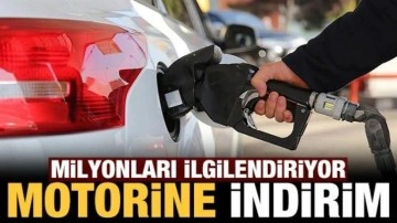 Milyonları ilgilendiriyor: Motorine indirim geldi!