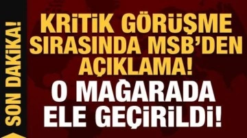 MSB'den kritik toplantı sırasında dikkat çeken açıklama: Ele geçirildi!