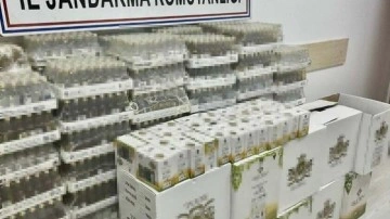 Muğla'da 8 bin 664 şişe kaçak içki ele geçirildi