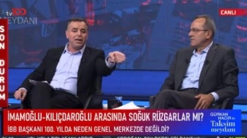 Muhalif gazeteciden İmamoğlu'na canlı yayında olay sözler! Kendini tutamadı: Liboş liboş..