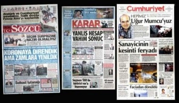 Muhalif gazeteler İstanbul'daki çileye sessiz kaldı