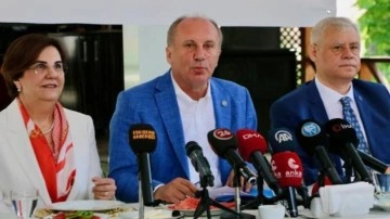 Muharrem İnce, partisinin oy oranını açıkladı: Barajı geçiyoruz