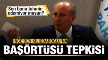 Muharrem İnce'den Kılıçdaroğlu'na tepki: Sen bunu tahmin edemiyor musun?