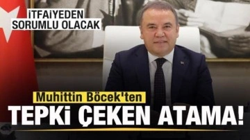 Muhittin Böcek'ten yeğenine terfi! İtfaiyeden sorumlu olacak