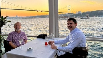 Murat Kurum ile deprem uzmanı Naci Görür İstanbul'da bir araya geldi!