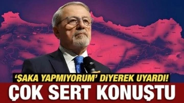 Naci Görür çok sert konuştu, 'Şaka yapmıyorum' diyerek uyardı!