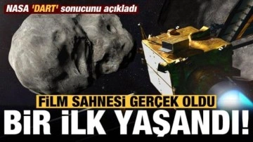 NASA, 'DART' sonucunu açıkladı: Bir ilk gerçekleşti!