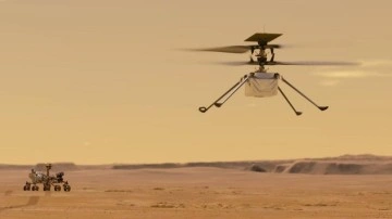 NASA'nın helikopteri 55. uçuşunu tamamladı!