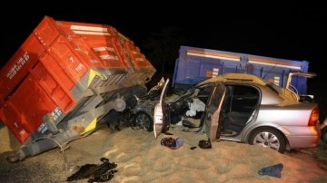 Nevşehir’de feci kaza: Traktör ile otomobil çarpıştı!