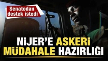 Nijer'e askeri müdahale hazırlığı! Senatodan destek istedi