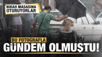 O fotoğrafla gündem olmuşlardı! Nikah masasına oturuyorlar