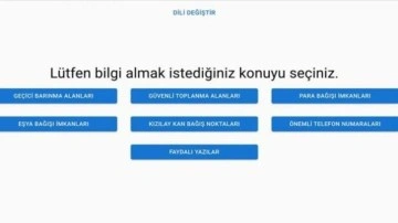 ODTÜ'lü öğrenciler, depremzedeler ve bağışçılar için arayüz geliştirdi