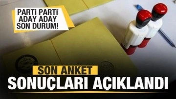 Optimar son anketi açıkladı! Parti parti, aday aday son durum