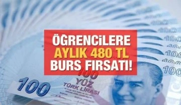 Ortaokul 5,6,7,8 ve lise 9,10,11. sınıflara aylık 480 TL burs fırsatı! Eylül'de yapılacak...