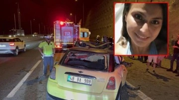 Otomobil kamyona ok gibi saplandı: Genç kadın hayatını kaybetti!