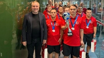 Özel Futsal Milli Takımı'nın "Başkan Erdoğan" hayali