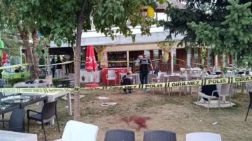Parktaki kafede tüfekli saldırı: 1 ölü, 1 yaralı!