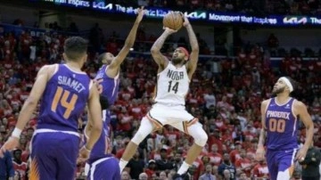 Pelicans, Suns'ı yenerek seriyi eşitledi